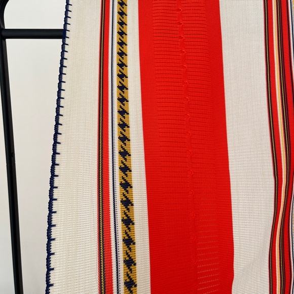 Vintage 1970s Fabric Multicolor stripes - Picture 7 of 7